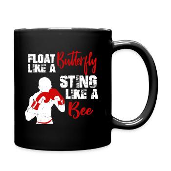Boxing Sport Hobby Boxer Boxing Boxing Gloves - Full Colour Mug - black - Right