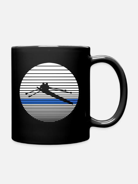 aviron - Mug uni - noir