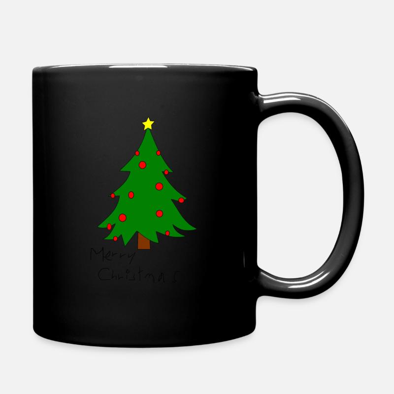 ugly christmas - Tasse einfarbig - Schwarz