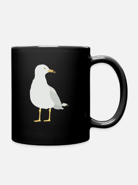 mouette - Mug uni - noir