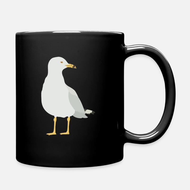 mouette - Mug uni - noir