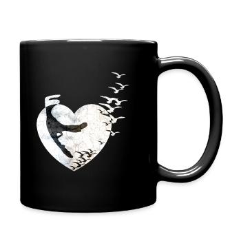 J'aime Sylt - Mug uni - noir - Droite