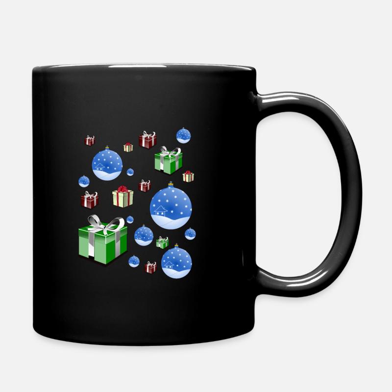 Weihnachten - Tasse einfarbig - Schwarz