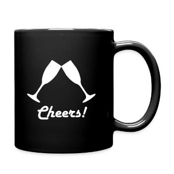 Cheers - Full Colour Mug - black - Right
