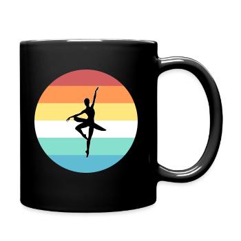 ballerina - Full Colour Mug - black - Right