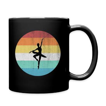 Ballerina - Tasse einfarbig - Schwarz - Rechts