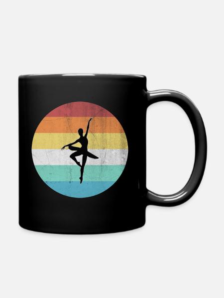 ballerine - Mug uni - noir