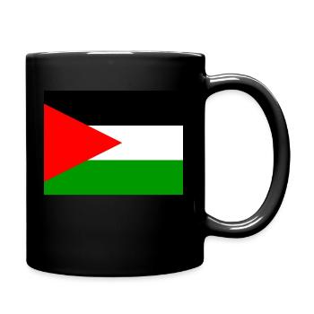 Flag of the Palestinian Authority (ps) - Full Colour Mug - black - Right