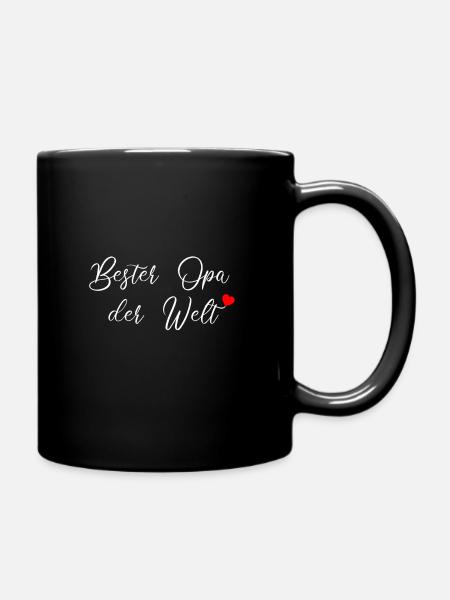 Grandfather - Full Colour Mug - black