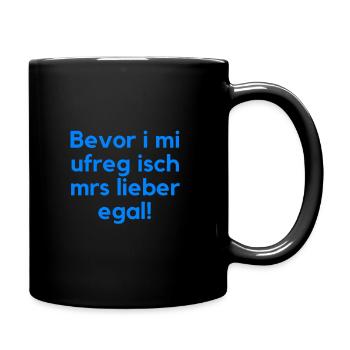 Dicton souabe Souabes Drôle typique - Mug uni - noir - Droite
