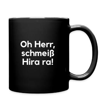 Dicton souabe typique dialecte souabe - Mug uni - noir - Droite