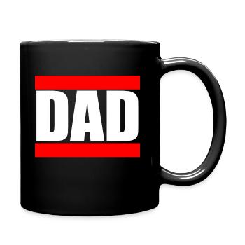 Dad Dad Dad Best Dad Gift Christmas - Full Colour Mug - black - Right