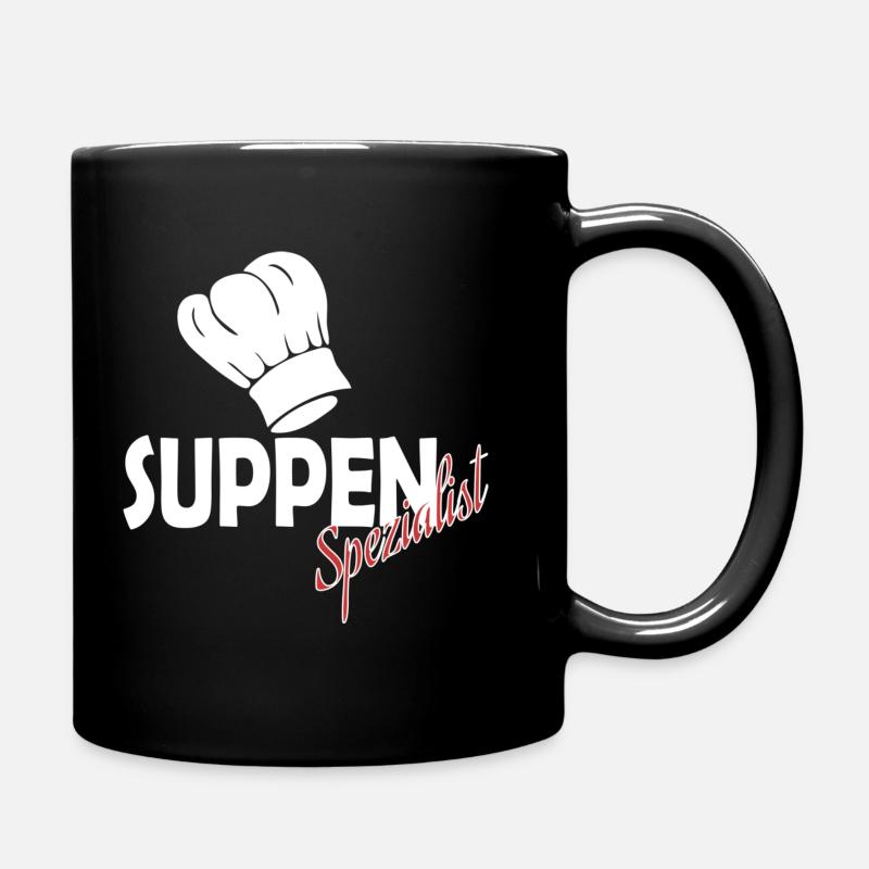 Suppe - Tasse einfarbig - Schwarz