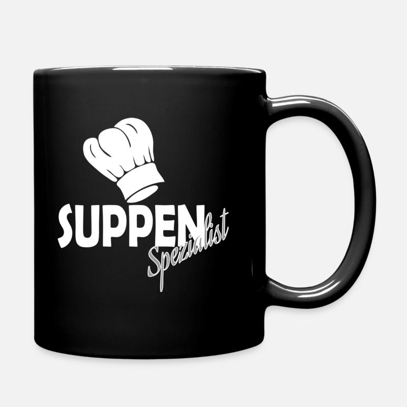 Suppe - Tasse einfarbig - Schwarz