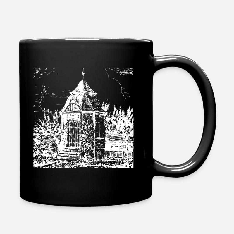 Radevormwald historic garden house - home - Full Colour Mug - black