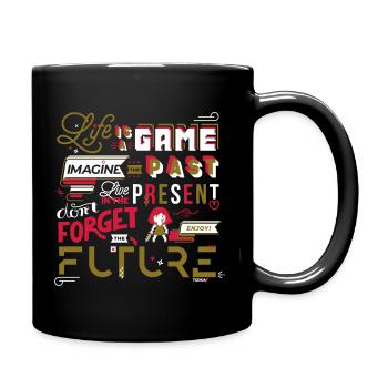 Life is a Game - Mug uni - noir - Droite