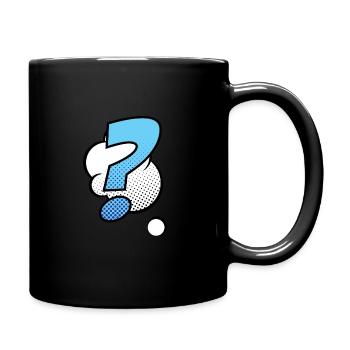 Comic Comicstyle Comic-Strips Comics - Tasse einfarbig - Schwarz - Rechts