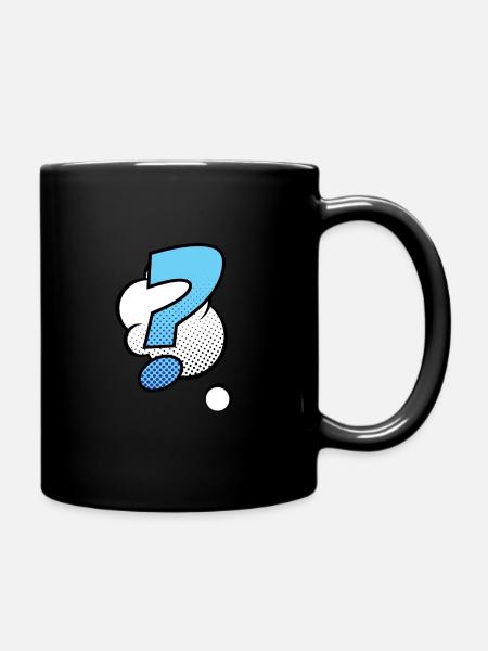 Comic Comic Style Comic Strip Comics - Full Colour Mug - black