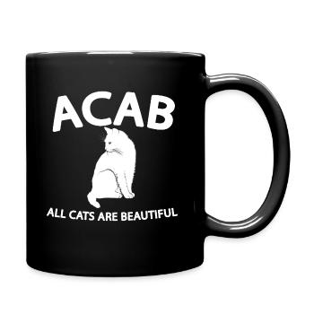 ACAB 1312 - Tasse einfarbig - Schwarz - Rechts