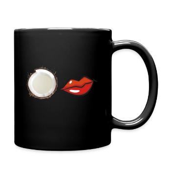 Coconut Kiss - Full Colour Mug - black - Right