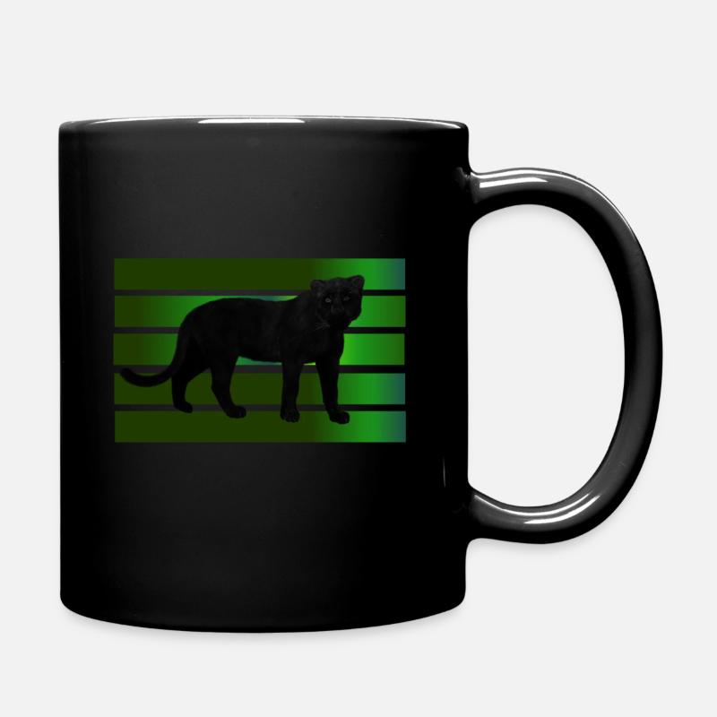 Panthère noire - Mug uni - noir