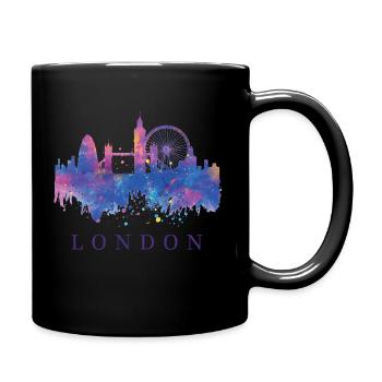 Londres Skyline - Mug uni - noir - Droite