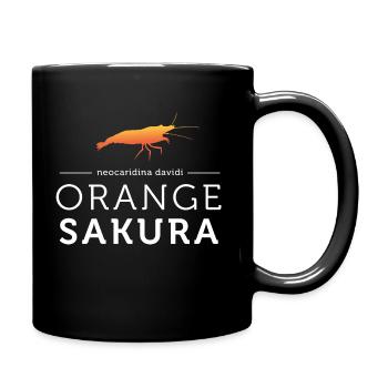 Aquascaping aux crevettes orange Sakura Neocaridina - Mug uni - noir - Droite
