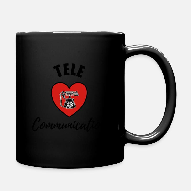 Telecommunication - Full Colour Mug - black