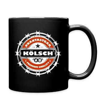 Unantastbar Kölsch - Tasse einfarbig - Schwarz - Rechts
