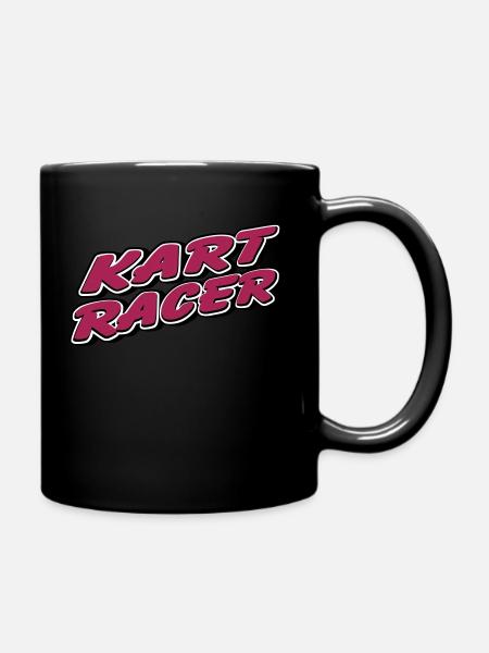 Kart Go Kart - Kartsport - Tasse einfarbig - Schwarz