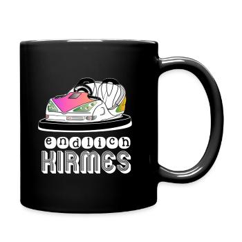 Finally carnival showman Boxauto funfair fans - Full Colour Mug - black - Right