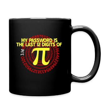 Pi Day - Mug uni - noir - Droite