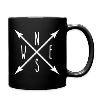 Compass Globetrotter Globetrotter - Full Colour Mug - black - Right