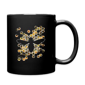 Sauvez les abeilles - Mug uni - noir - Droite