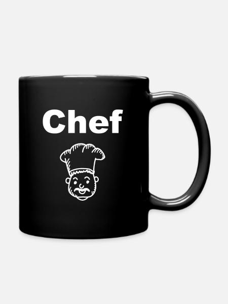Chef - Full Colour Mug - black