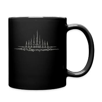 Sak Yant Thai Tattoo Neuf Bouts Gao Yord - Mug uni - noir - Droite