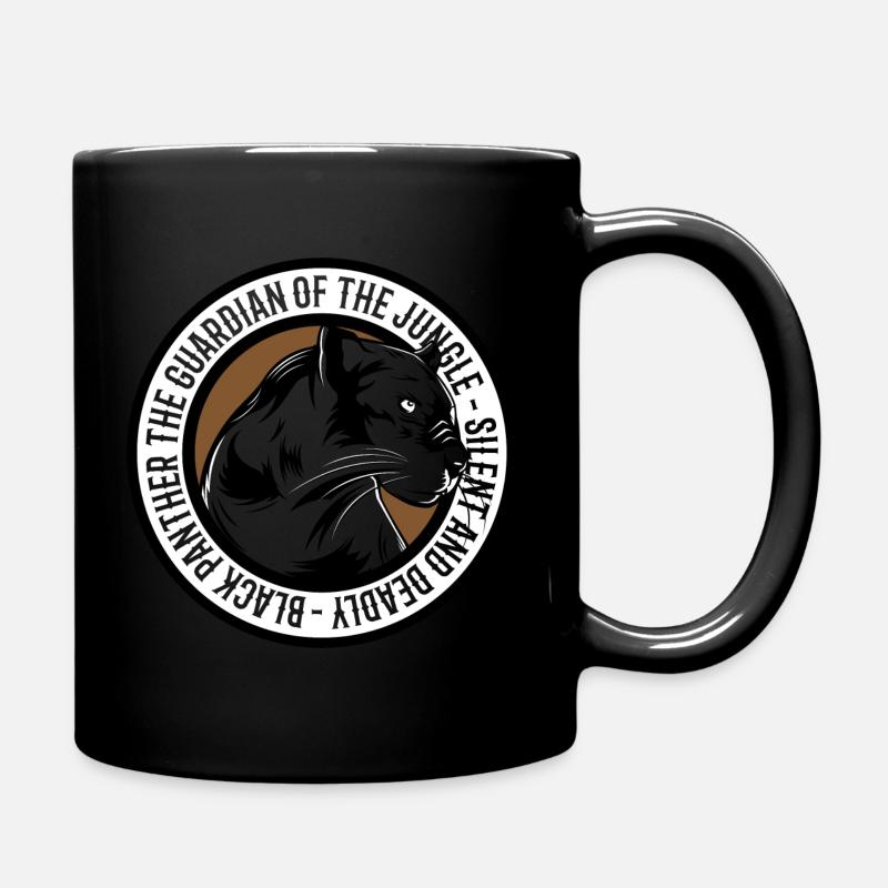 Idée de cadeau de la panthère noire - Mug uni - noir