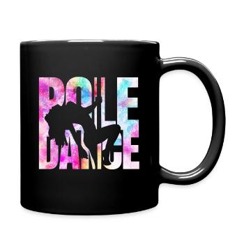 Poledance Tanzen - Tasse einfarbig - Schwarz - Rechts