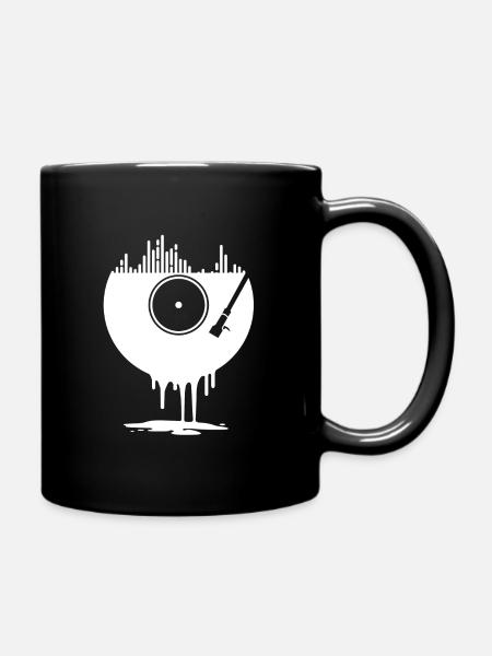 Basic DJ et phonographes Design - Mug uni - noir