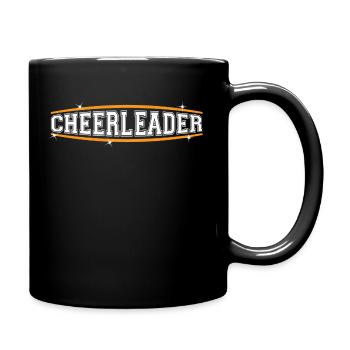 Les pom-pom girl - Mug uni - noir - Droite