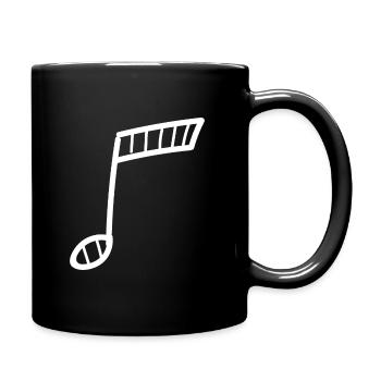 Music note Musician Musician Music School club - Full Colour Mug - black - Right