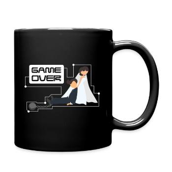 Fin du jeu - Mug uni - noir - Droite