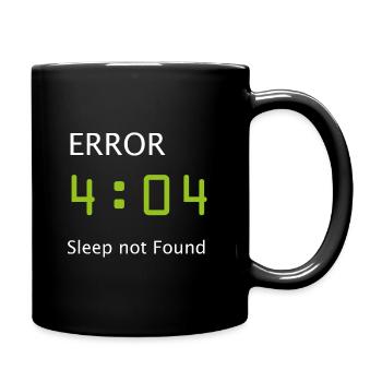 Informatik Nerd Geek Programmierer Morgenmuffel - Tasse einfarbig - Schwarz - Rechts