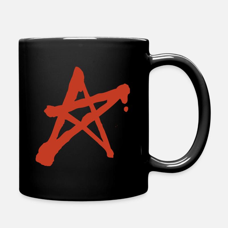 anarchy - Full Colour Mug - black