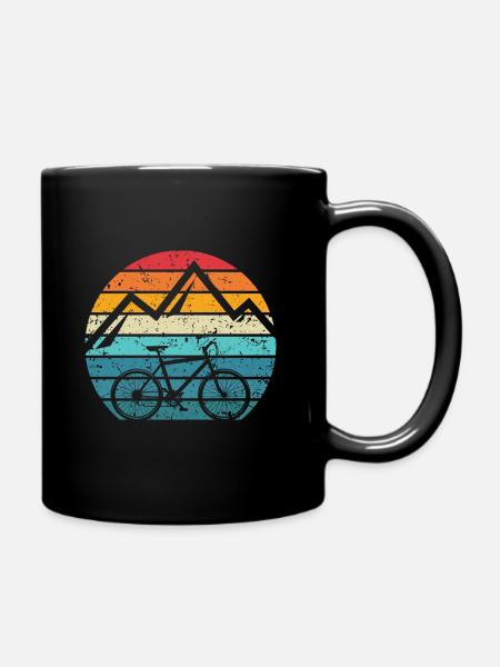 Je fais du vélo sans batterie - Mug uni - noir