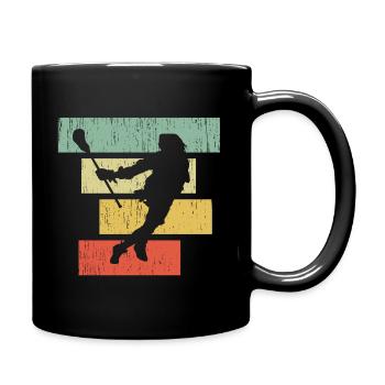 lacrosse - Mug uni - noir - Droite