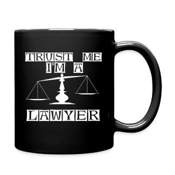 Lawyer - white - Full Colour Mug - black - Right