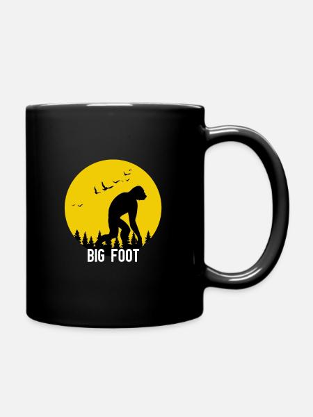 Bigfoot - Full Colour Mug - black