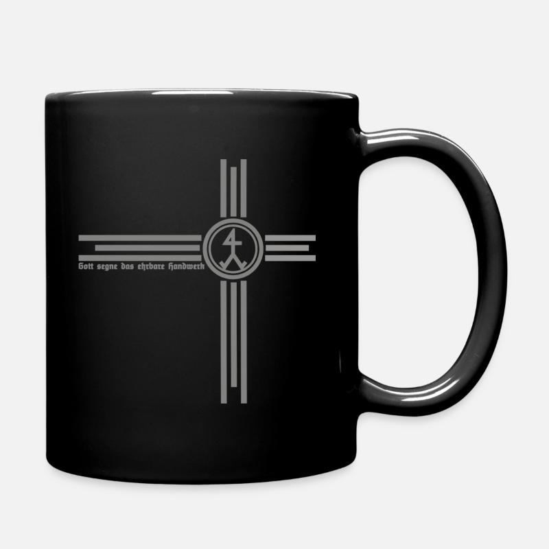 Tailleur de pierre -Dieu bénisse l’honnête artisanat- - Mug uni - noir