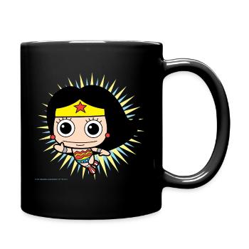 DC Comics Originals Wonder Woman Chibi - Tasse einfarbig - Schwarz - Rechts